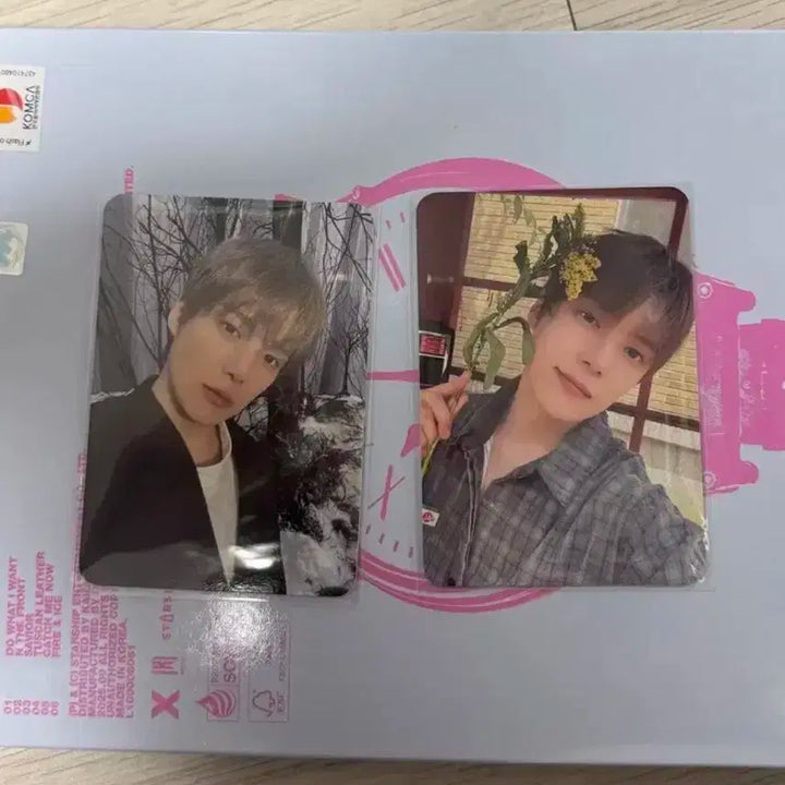 몬스타엑스 n the front 민혁 포카 일괄