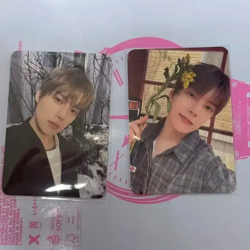 몬스타엑스 n the front 민혁 포카 일괄