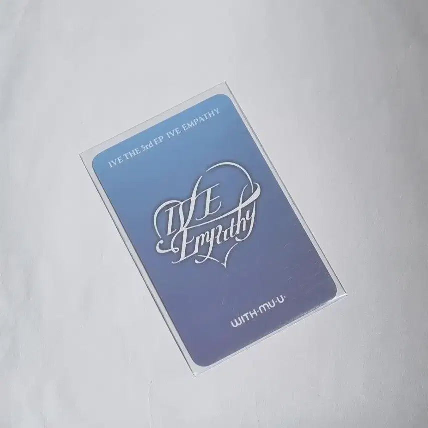 아이브 원영 엠파시 애티튜드 레블하트 위드뮤 헤드셋 미공포 특전