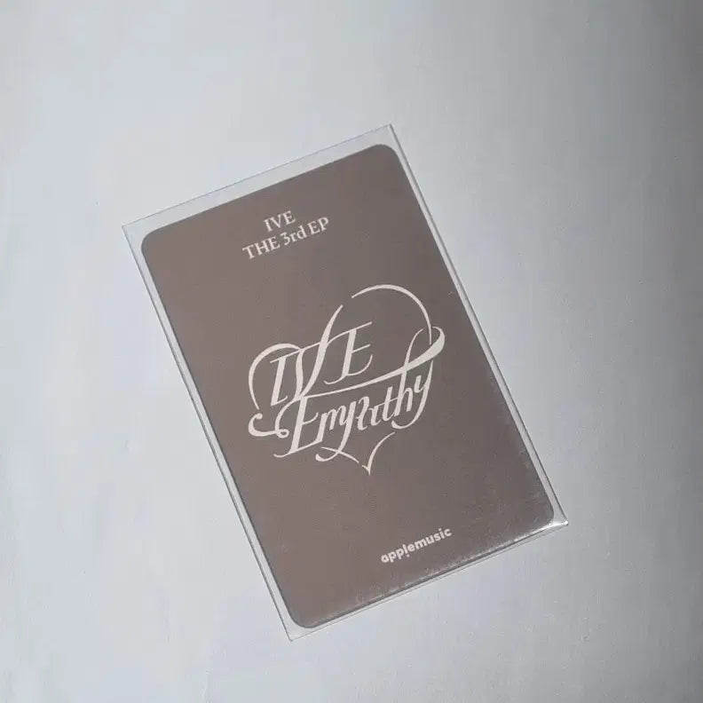 아이브 원영 엠파시 애티튜드 레블하트 앺뮤 애플뮤직 1차 미공포 특전