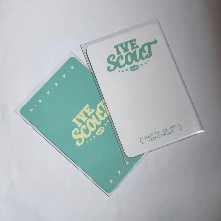 아이브 원영 팬콘 스카웃트 엠디 반다나 포카팩 얼빡 포카