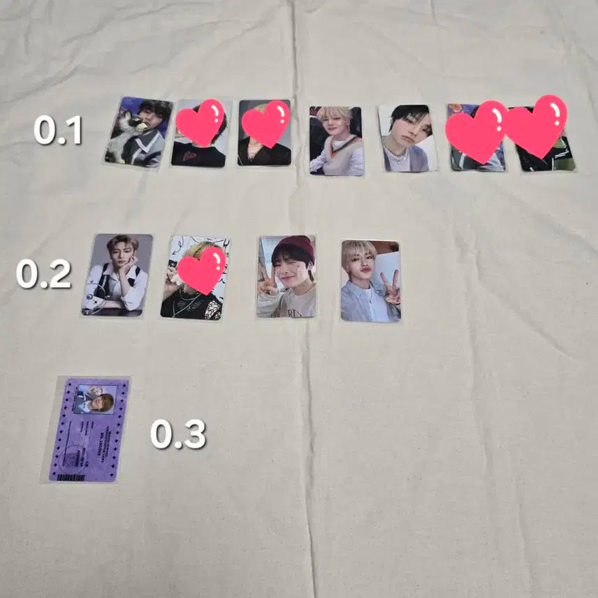스트레이키즈 아이엔 포토카드 I.N