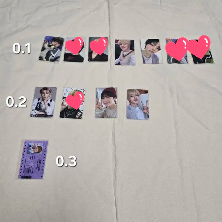 스트레이키즈 아이엔 포토카드 I.N