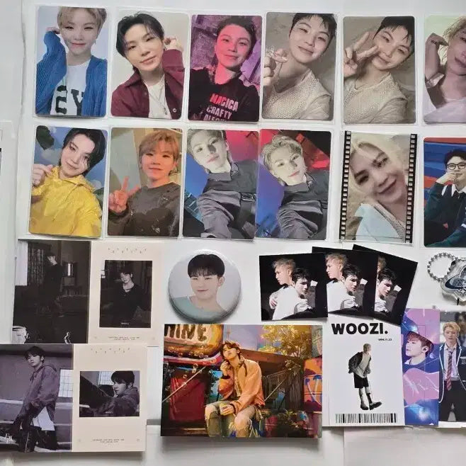 세븐틴 우지 이지훈 포카 캐랜 트레카 굿즈 일괄 양도