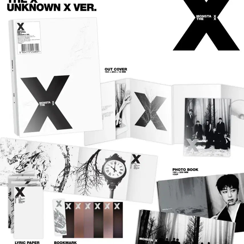 몬스타엑스 The X Unknown X 앨범 미개봉