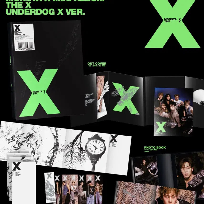 몬스타엑스 The Underdog X Ver. 앨범 미개봉
