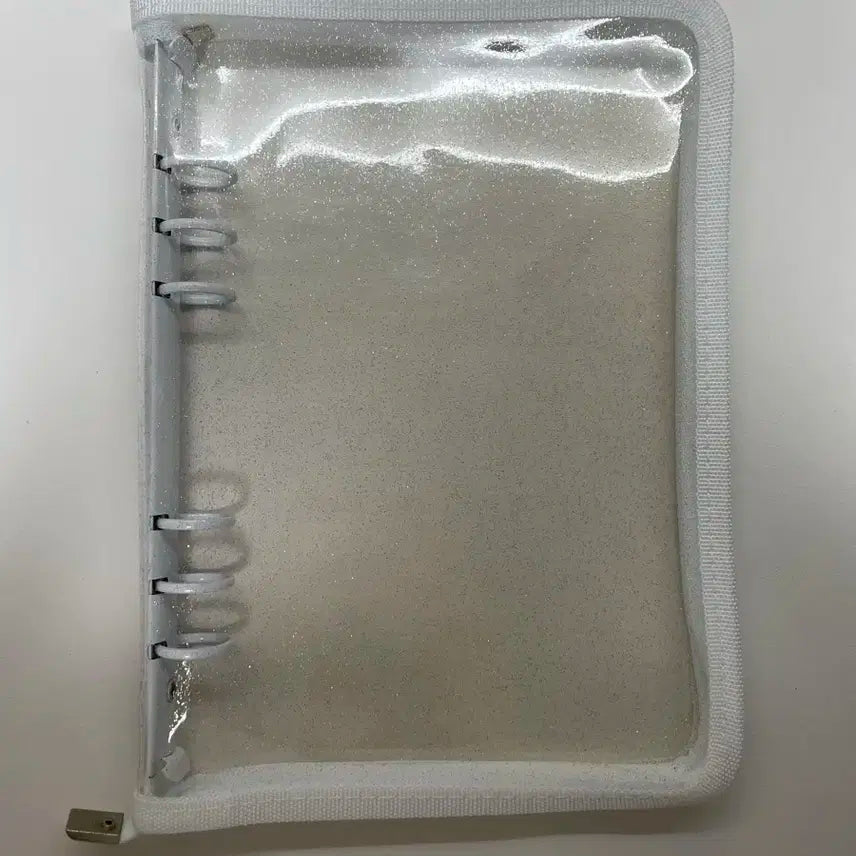 화이트 글리터 6공 포카바인더