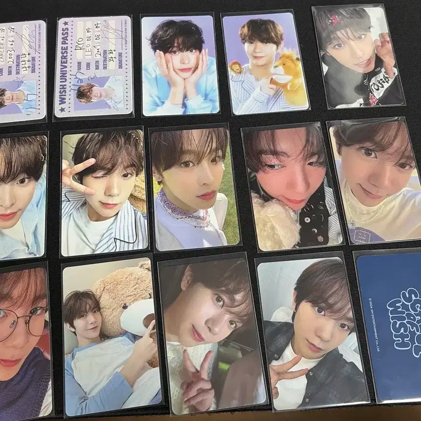 엔시티 위시 포카 일괄 리쿠 료