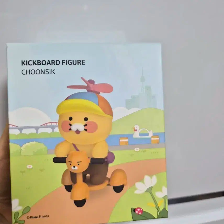 카카오프렌즈 춘식이 킥보드 피규어