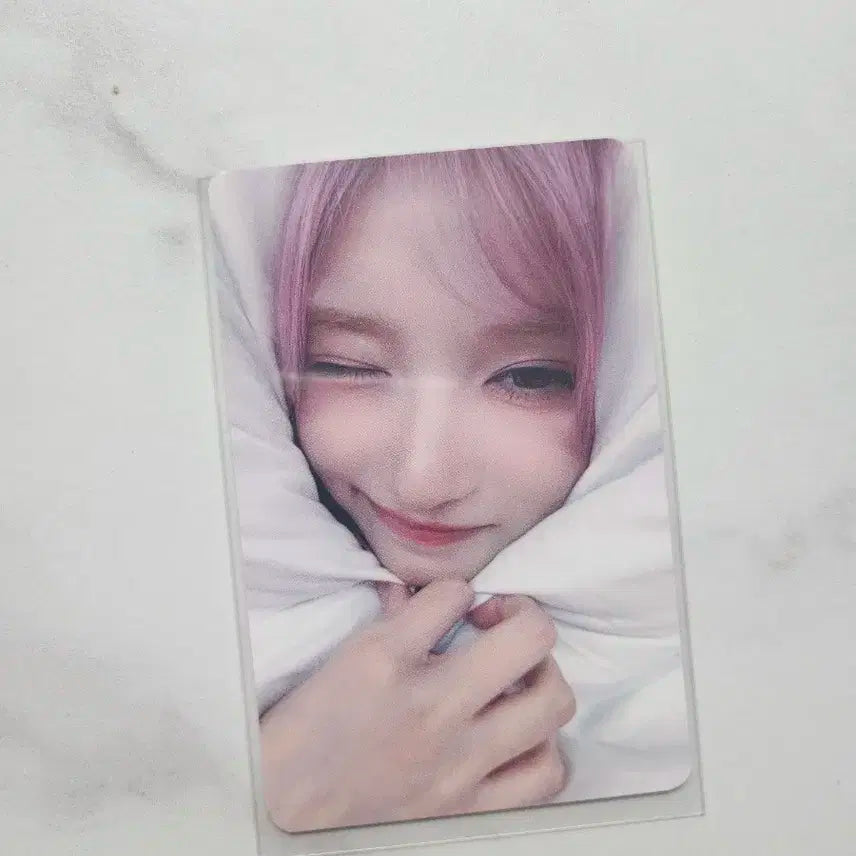 아이브 이서 엠파시 메이크스타 이불밖은위험해 포토카드