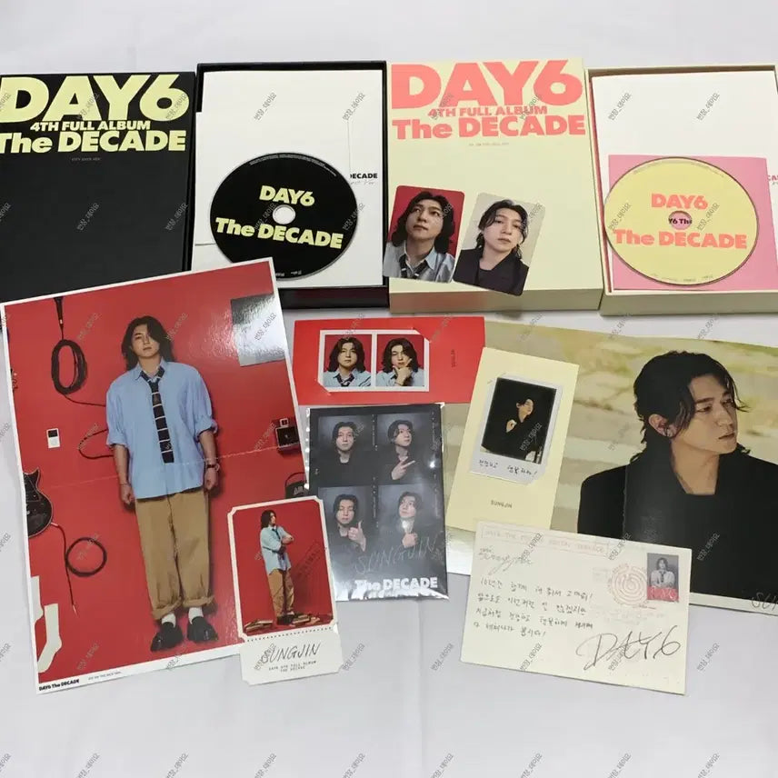 (일괄)데이식스 더케이드 성진 세트 The Decade 시티 다이스 앨범
