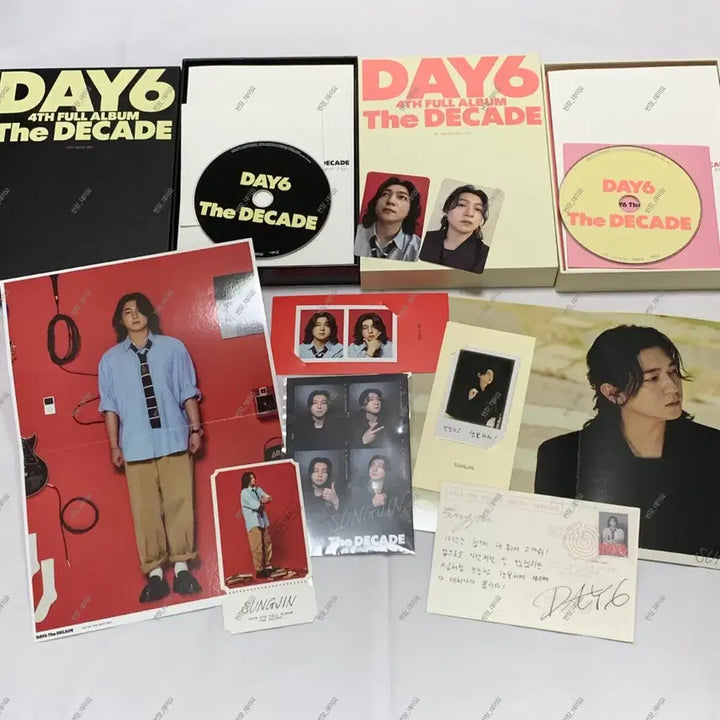 (일괄)데이식스 더케이드 성진 세트 The Decade 시티 다이스 앨범