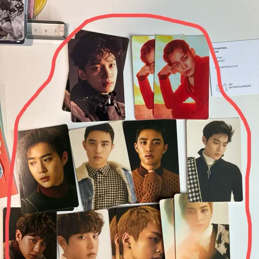 싱포유 옵세션 스티커포카 singforyou exo 일괄