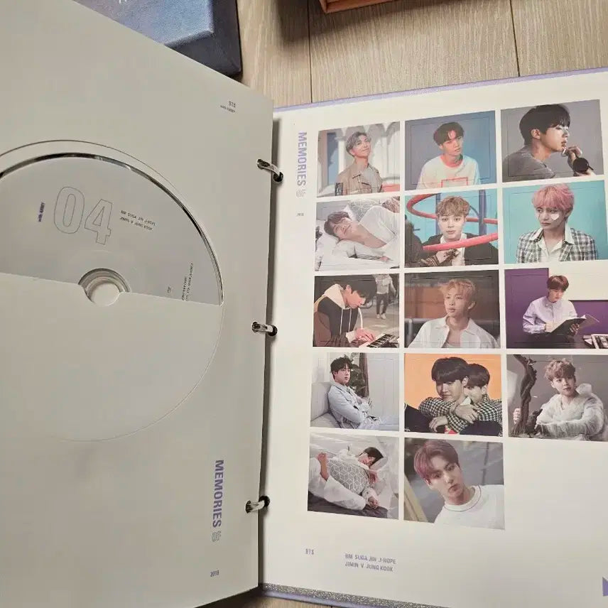 방탄소년단 메모리즈 럽셀콘 서울 유럽/머사터/ + 포토카드 뷔