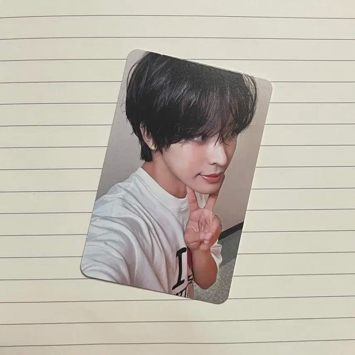 NCT WISH 리쿠 스테디 티셔츠 포카