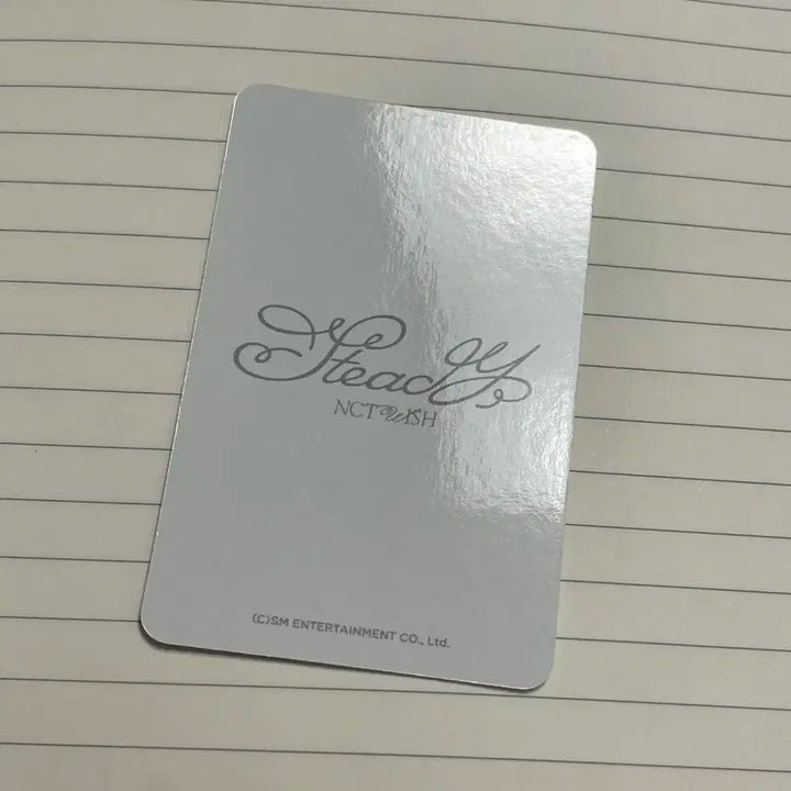 NCT WISH 리쿠 스테디 티셔츠 포카