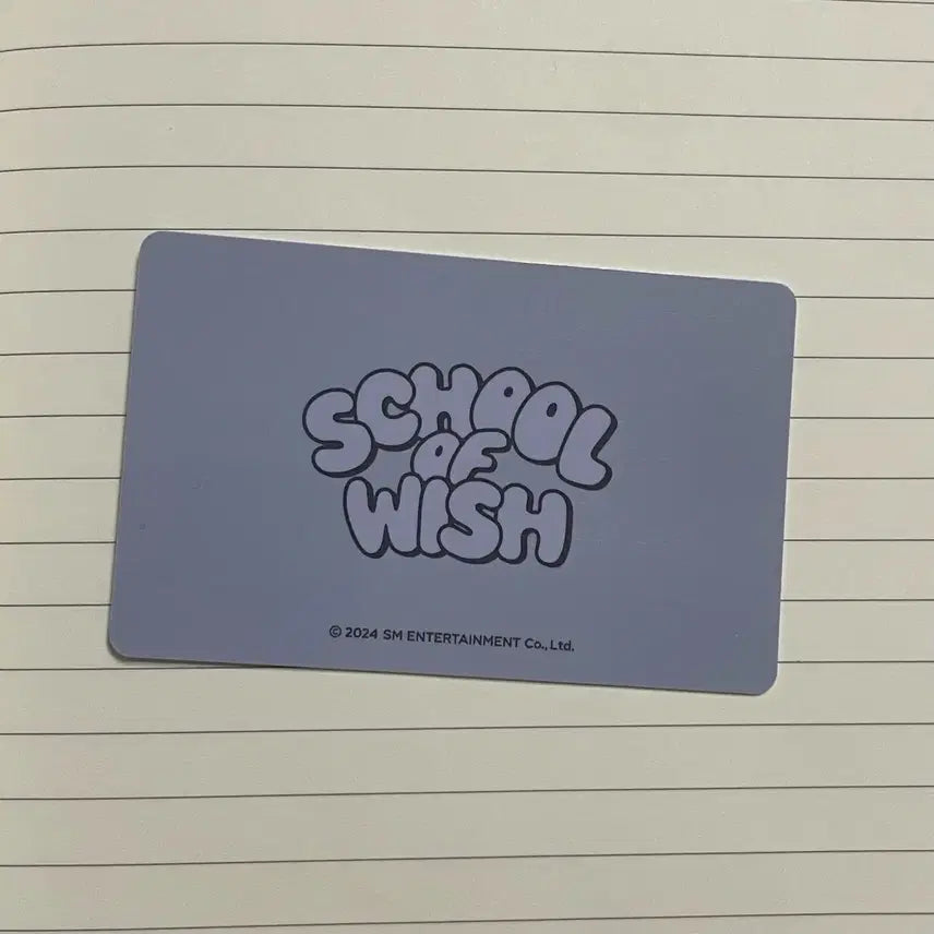 NCT WISH 유우시 스오위 콜북 아이디카드