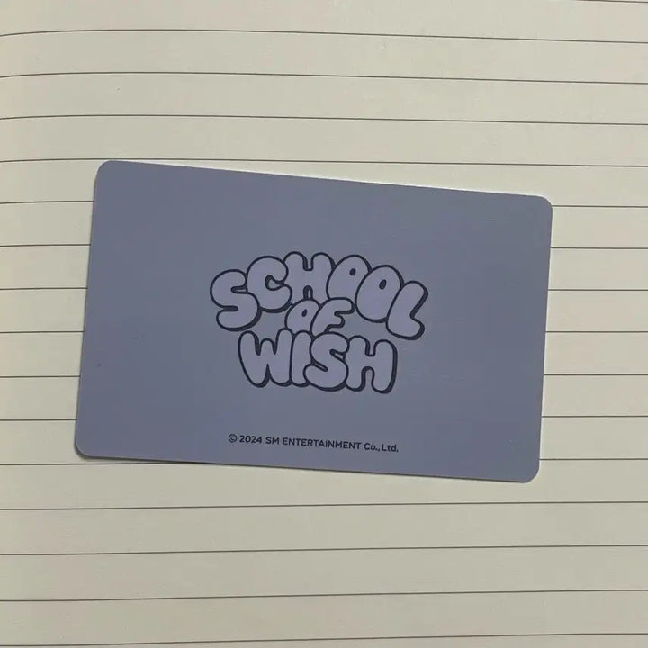 NCT WISH 유우시 스오위 콜북 아이디카드