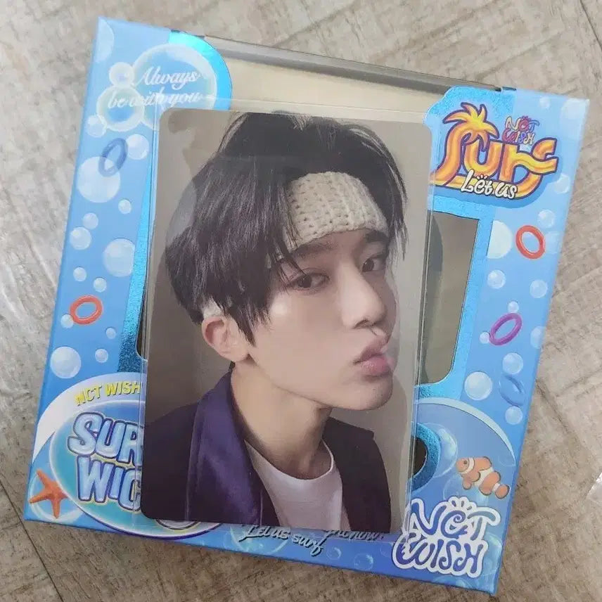 엔시티 위시 시온 서프 포카 컬러 surf