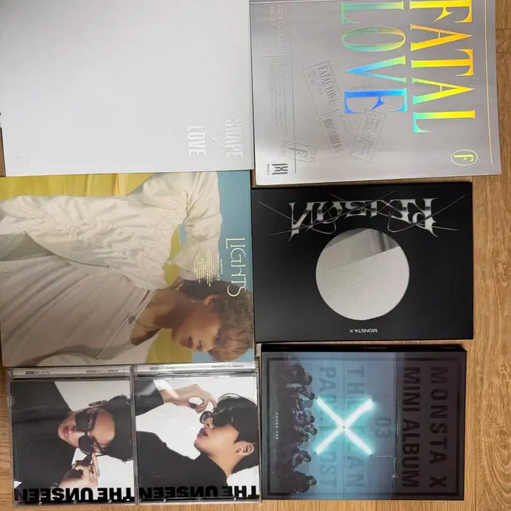 몬스타엑스 앨범 및 포카 일괄판매 셔누 민혁 기현 형원 주헌 아이엠