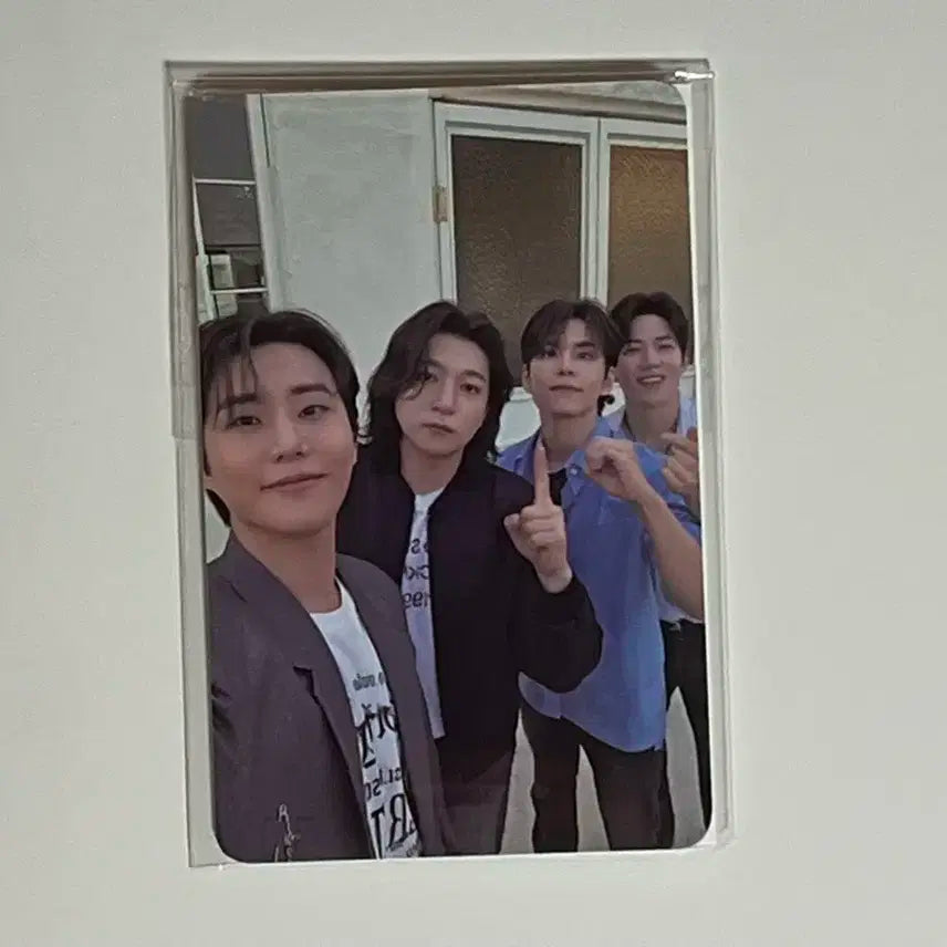 데이식스 10주년 콘서트 바람막이 단체포카