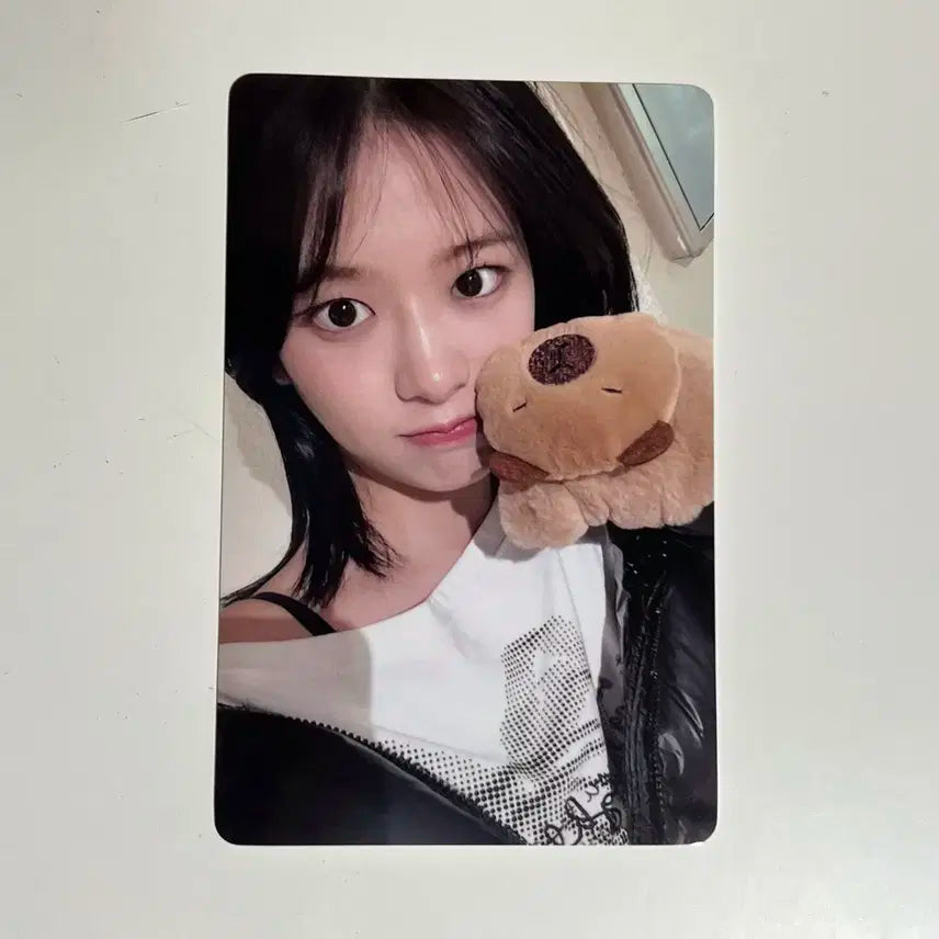 아이브 스위치 이즈위3차 카피바라 유진 특전 포카 미공포