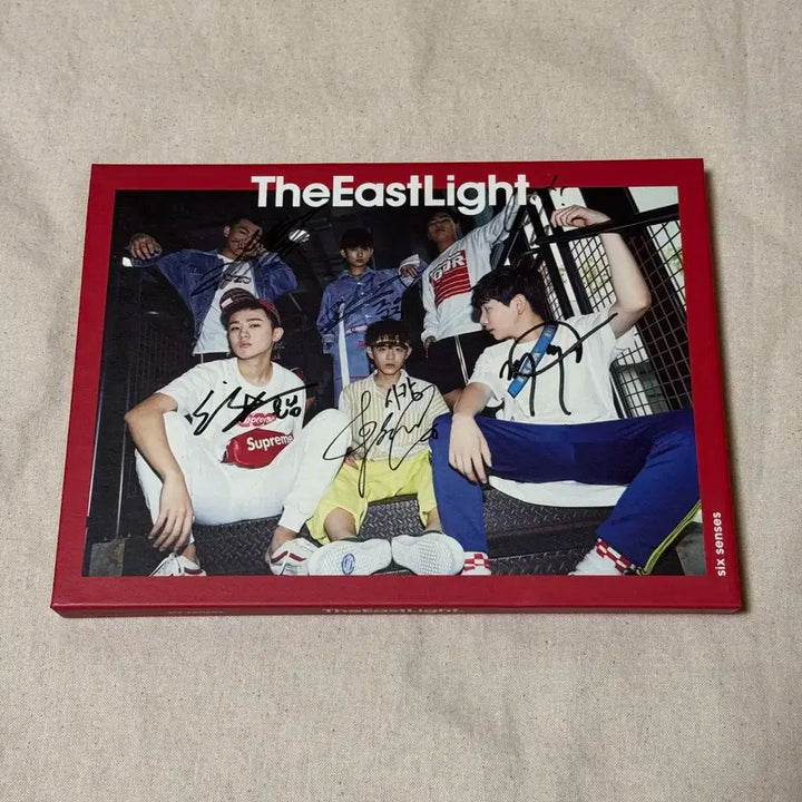 더이스트라이트 [I Got You] 전원 친필 싸인 홍보용 앨범