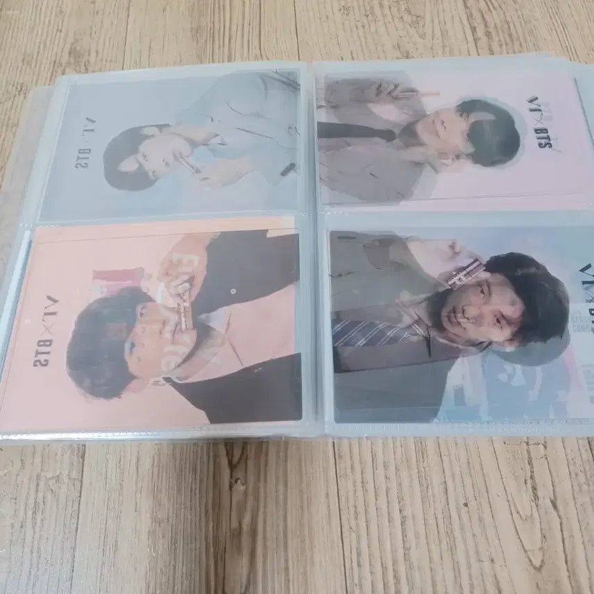 (7장 일괄) VT BTS 투명 엽서 방탄 브이티