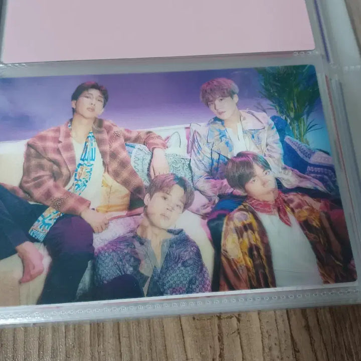 (2장 일괄) 방탄 일본 매직샵 렌티큘러 포스트카드 엽서 포카 BTS