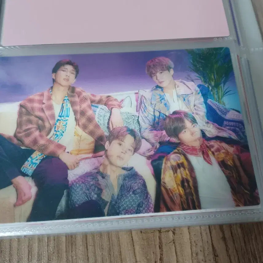 (2장 일괄) 방탄 일본 매직샵 렌티큘러 포스트카드 엽서 포카 BTS