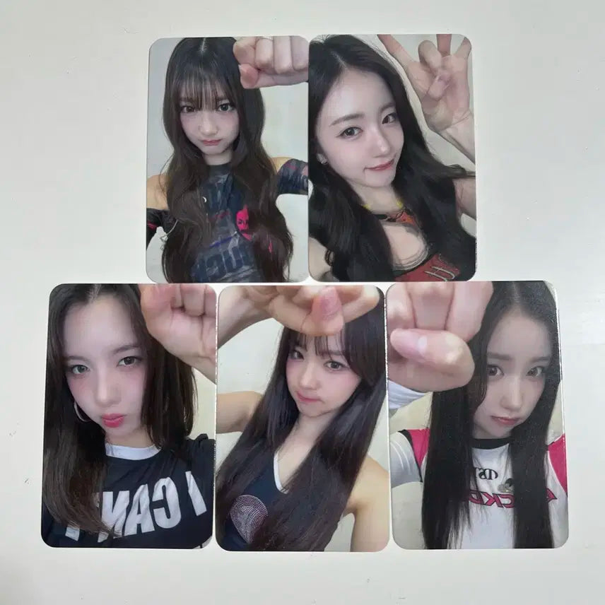 우아 밀리언뮤직 미공포 양도 판매 상하이 wooah 포카 세트