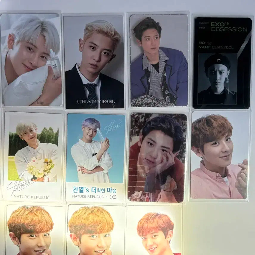 Exo poca 엑소포카 40장 공식 exo photocard 일괄