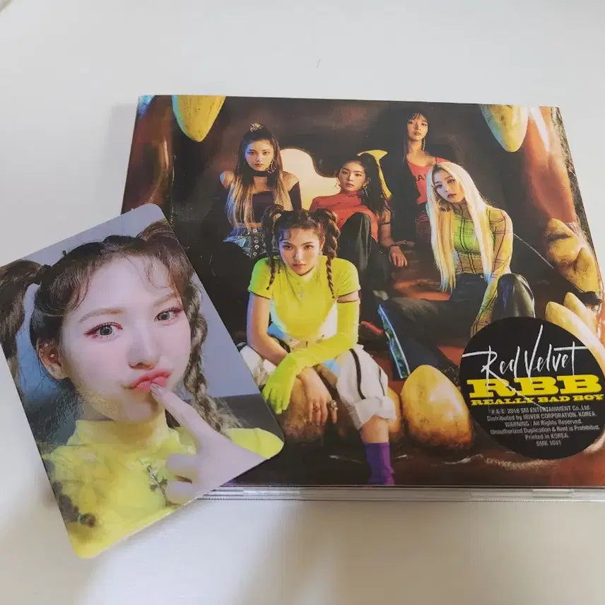 레드벨벳 RBB 앨범