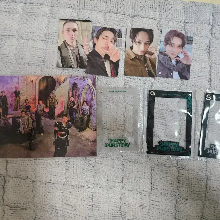 세븐틴 해피버스트데이 위버스 특전 일괄