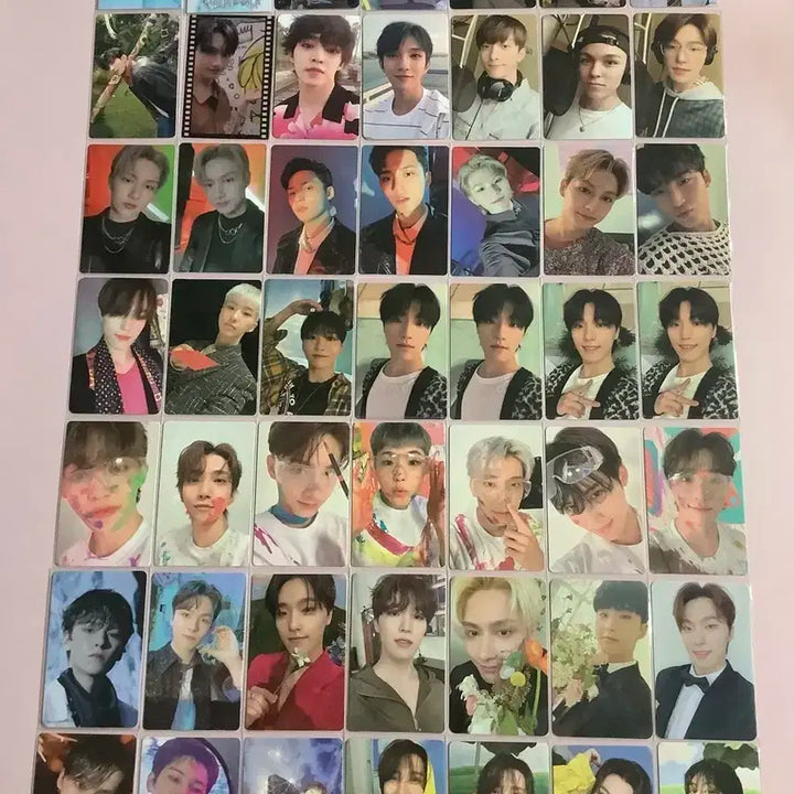 세븐틴 포토카드 일괄