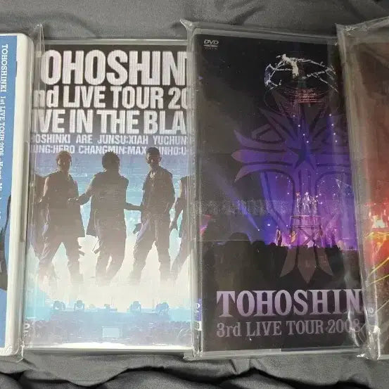 동방신기 DVD 라이브 투어 4종 세트