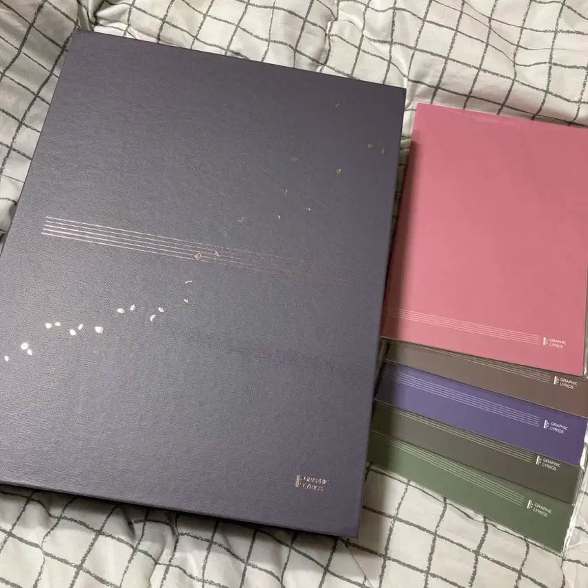 방탄소년단 가사집 그래픽 리릭스 새상품