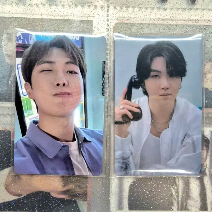 방탄bts 슈가윤기RM알엠남준 퍼투댄 위버스 특전 포카