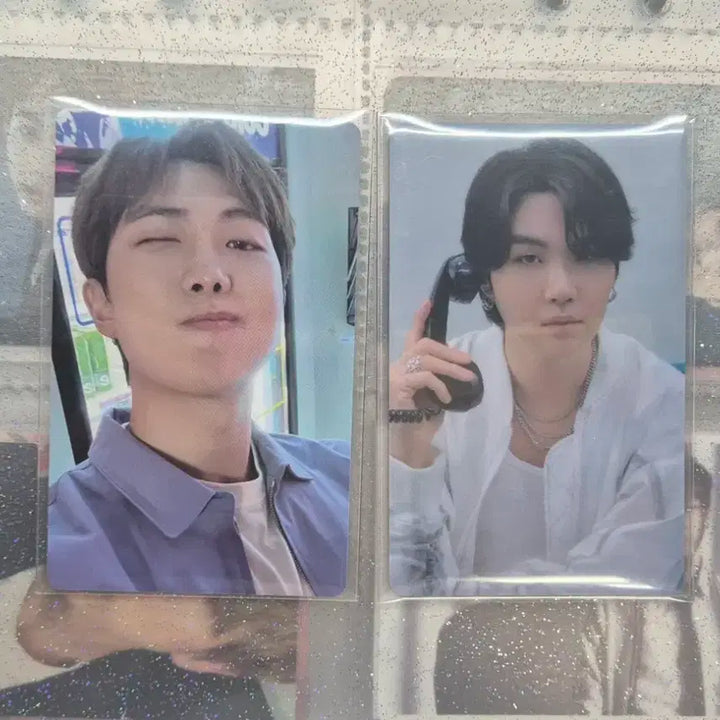 방탄bts 슈가윤기RM알엠남준 퍼투댄 위버스 특전 포카