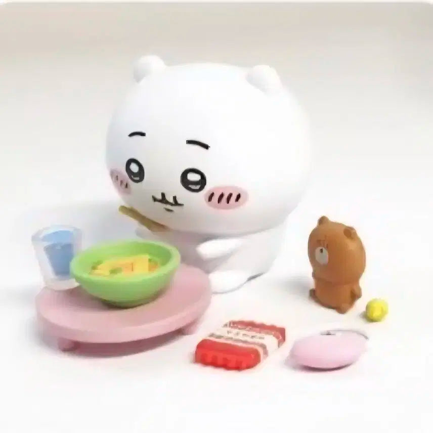 먼작귀 디오라마 치이카와 피규어