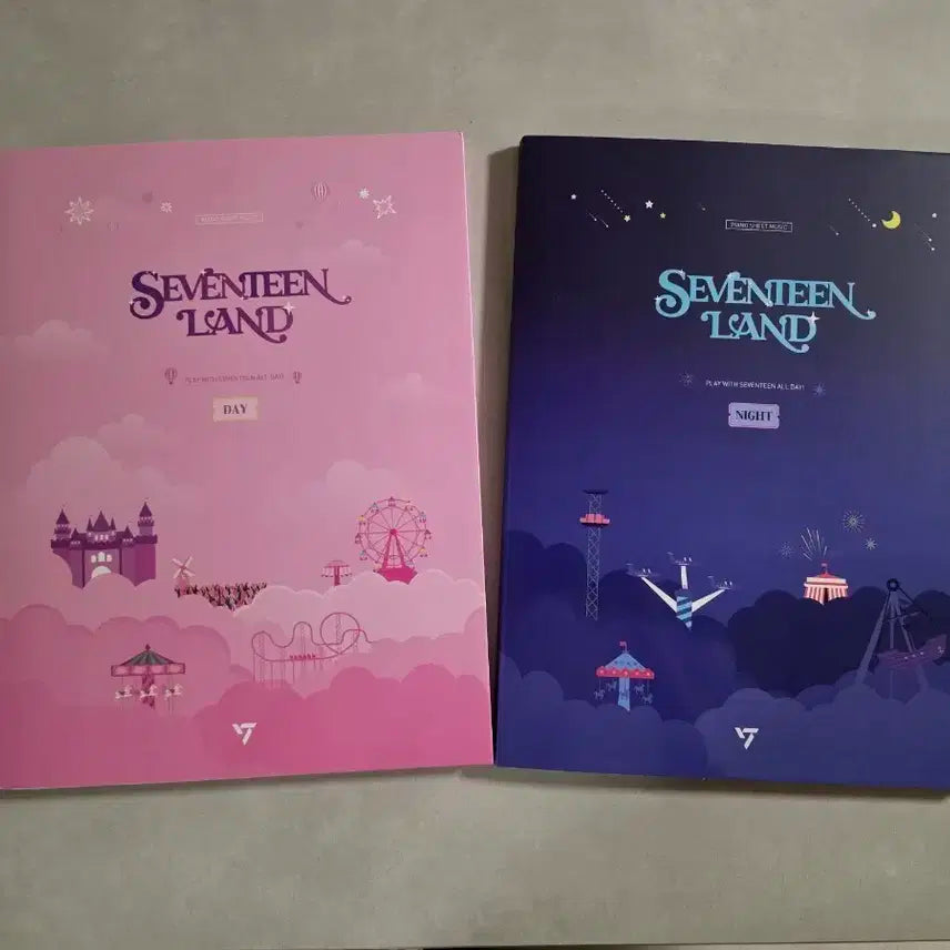세븐틴 악보집 세트 Seventeen Land Day/Night