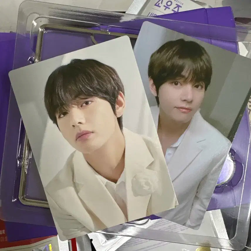 방탄 방방콘 포토카드 키링 뷔