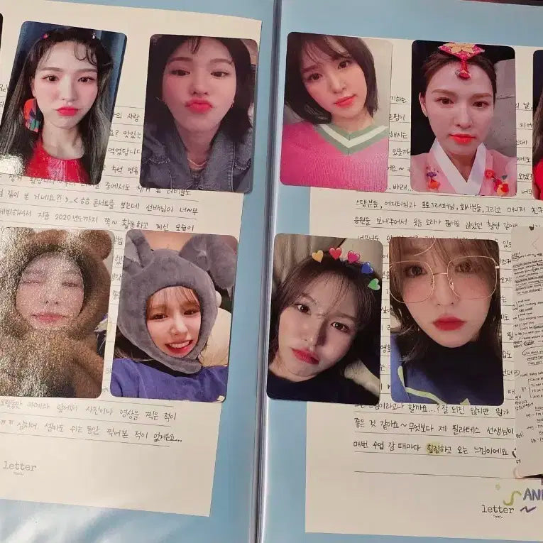 레드벨벳 웬디 디어유 레터 완레터 12회차 일괄 양도