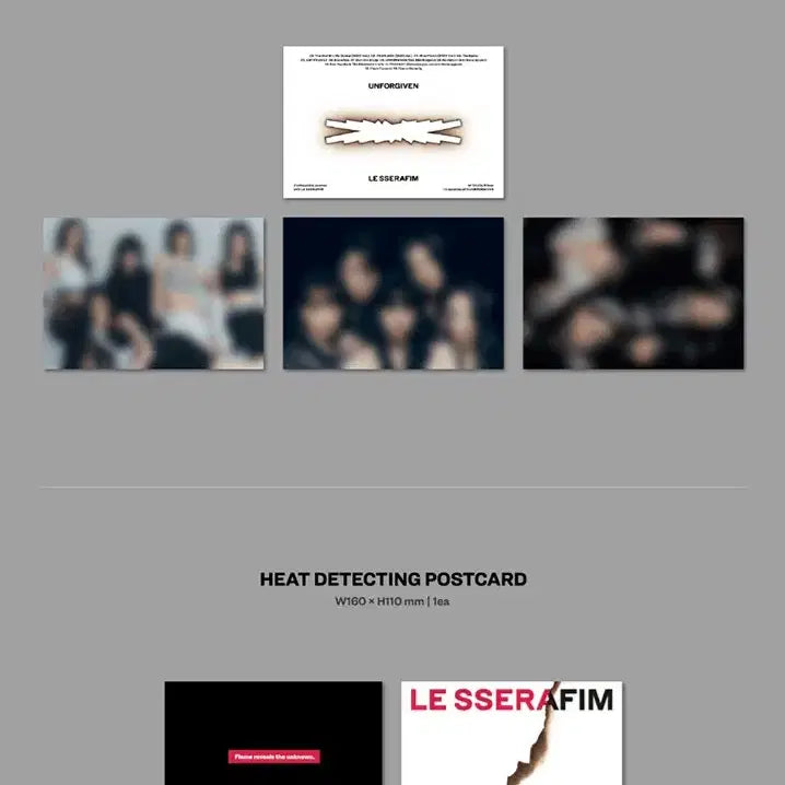 르세라핌 Lesserafim, 앨범, unforgiven(언포기븐)