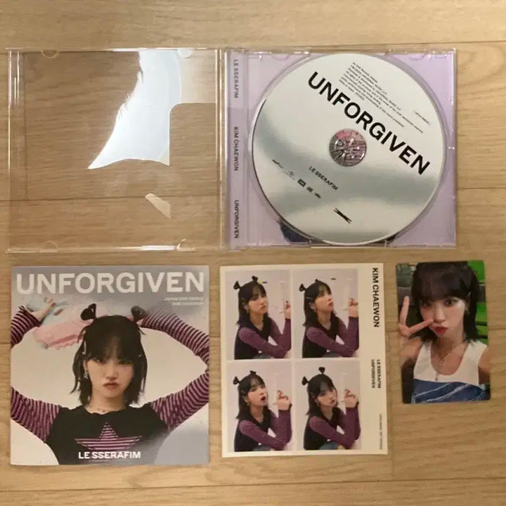 르세라핌 Lesserafim, 재팬앨범, unforgiven(언포기븐)