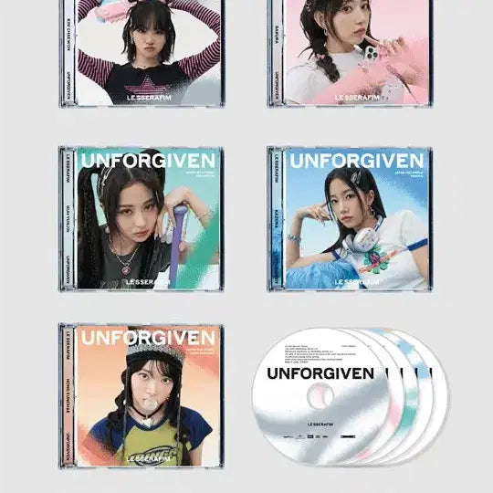 르세라핌 Lesserafim, 재팬앨범, unforgiven(언포기븐)