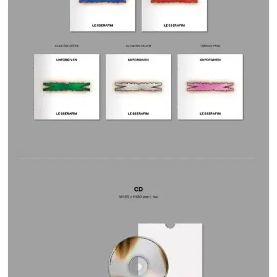 르세라핌 Lesserafim, 앨범, unforgiven(언포기븐)