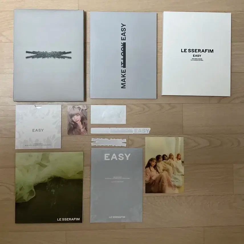 르세라핌 Lesserafim, 앨범, easy(이지)