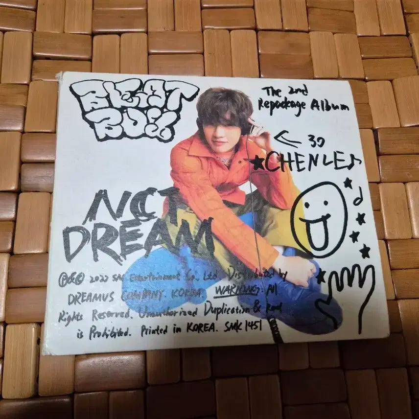 NCT DREAM Beatbox 앨범 천러 친필 사인