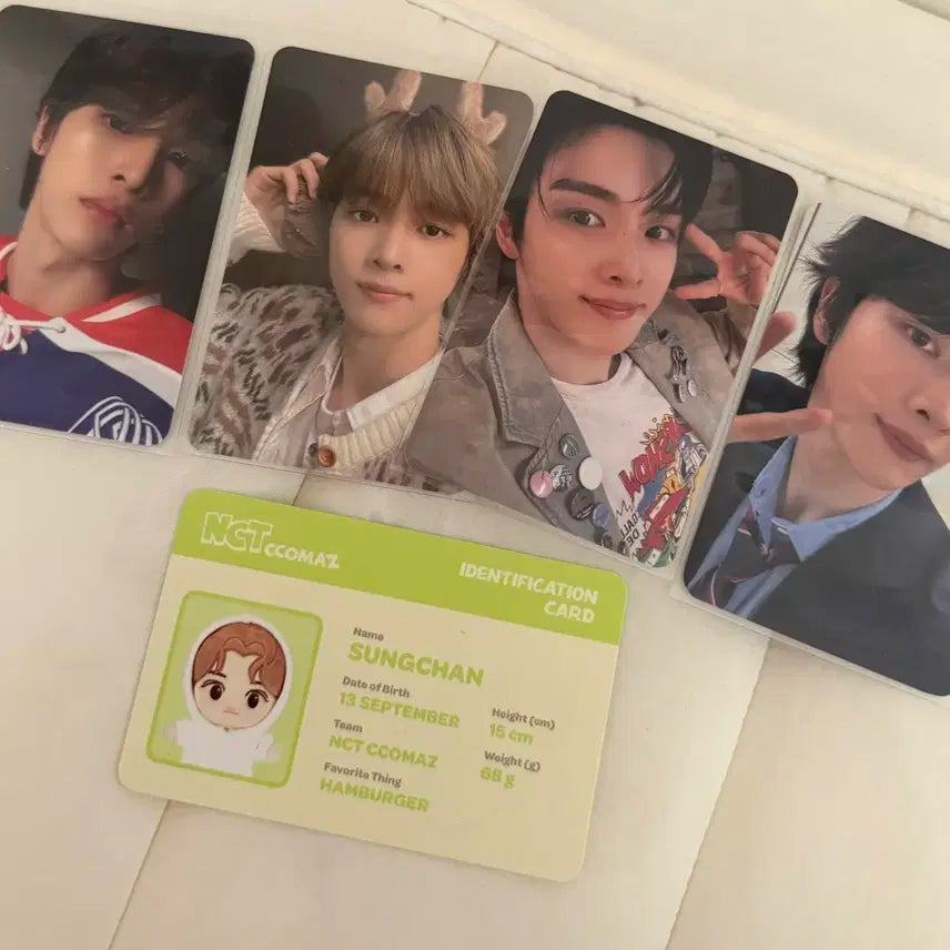 라이즈 엔시티 성찬 포카 일괄